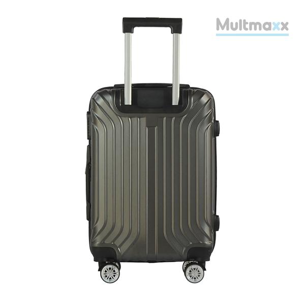 Imagem de Mala de Viagem Bordo Até 10Kg Multmaxx ABS Rígida Com Rodinhas 360º  e Fechadura Com Senha - Cinza