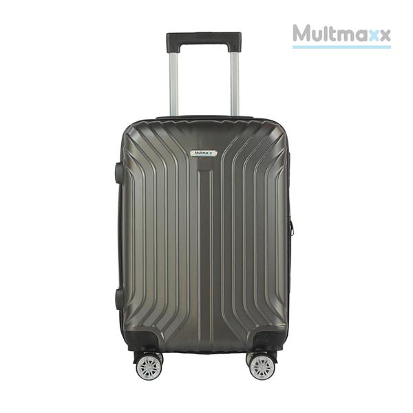 Imagem de Mala de Viagem Bordo Até 10kg Multmaxx Rígida ABS Rodinhas 360 Com Cadeado e Senha Cinza