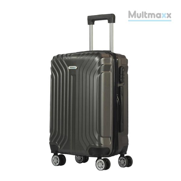 Imagem de Mala de Viagem Bordo Até 10Kg Multmaxx Rígida ABS Rodinhas 360º Com Cadeado e Senha Cinza