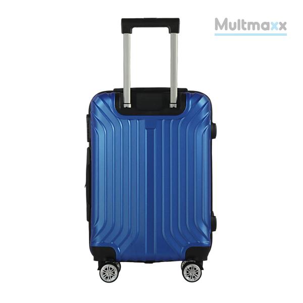 Imagem de Mala de Viagem Bordo Até 10Kg Multmaxx Rígida ABS Rodinhas 360º Fechadura Com Senha - Azul