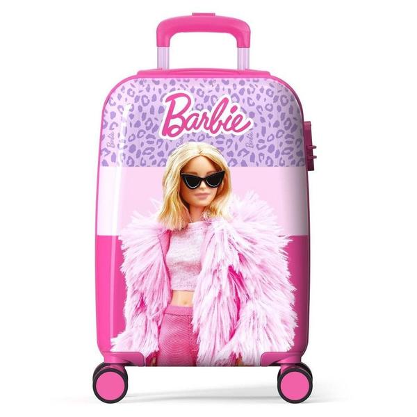 Imagem de Mala De Viagem Bordo Infantil Giro 360 Barbie Estilo Luxcel