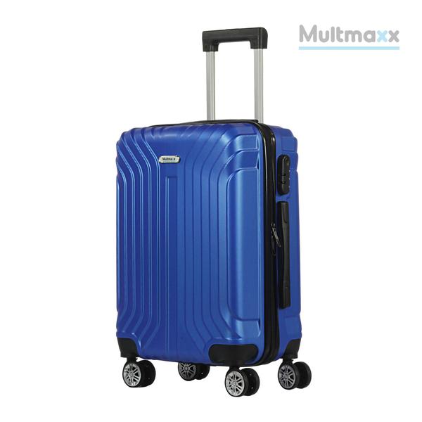 Imagem de Mala de Viagem Bordo Multmaxx Rodinhas 360º Rígida Com Cadeado e Senha Até 10Kg  - Azul