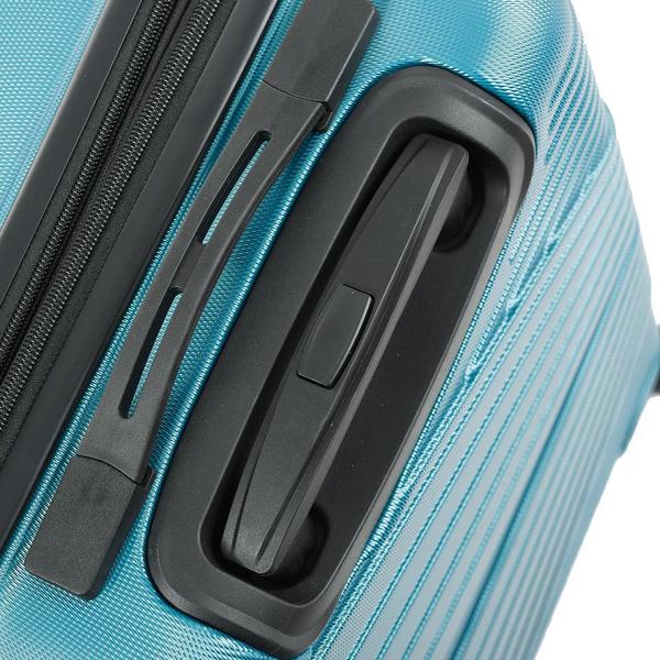 Imagem de Mala de Viagem Grande Exp Abs American Tourister By Samsonite Recife Tsa Rodas Duplas 360 Verde