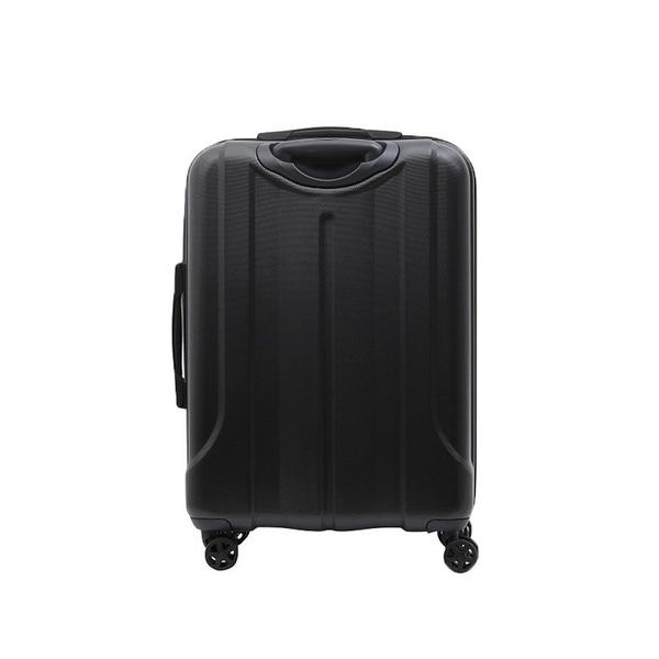 Imagem de Mala de Viagem Grande Expansível em Abs Samsonite Fiero Cadeado Tsa e Rodas Duplas 360 Preta