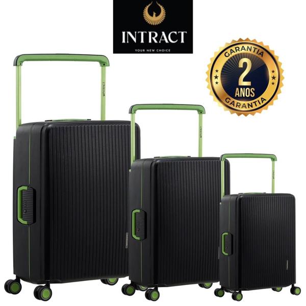Mala de Viagem Média 23kg Polipropileno INTRACT Lázuli TSA