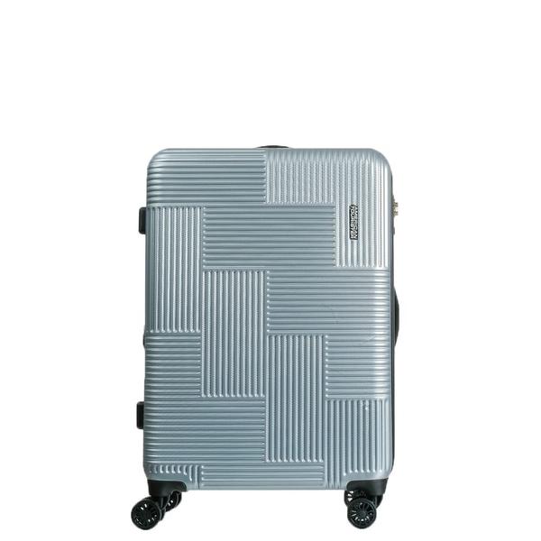 Imagem de Mala de Viagem Media Abs Expansível American Tourister By Samsonite Cuiabá Cadeado Tsa Prata