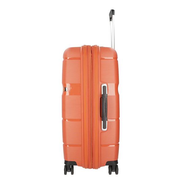 Imagem de Mala de Viagem Media em Polipropileno American Tourister By Samsonite Linex Cadeado Tsa Laranja