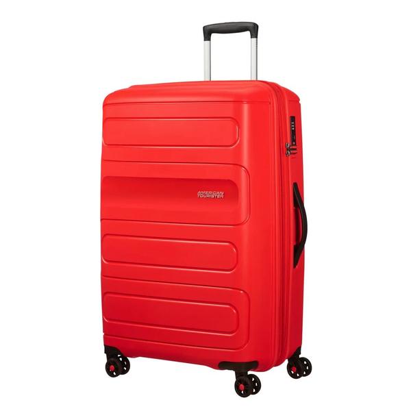 Imagem de Mala de Viagem Media em Polipropileno American Tourister By Samsonite Sunside Cadeado Tsa Vermelho