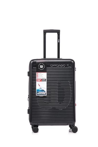 Imagem de Mala de Viagem WILSON ORIGINAL MEDIA 23kg com Expansor e Cadeado- PRETO