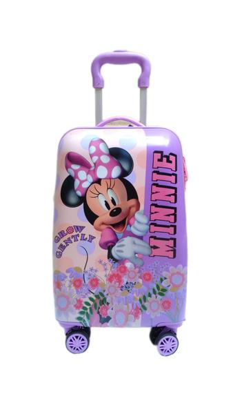 Imagem de Mala Infantil Viagem Bordo Rigida Mickey Minnie Elsa Aranha