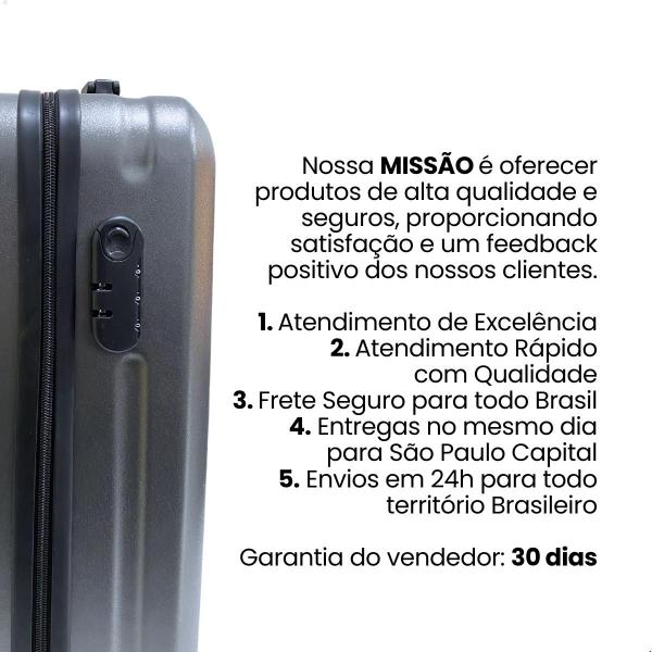 Imagem de Mala para Viagem 10kg - Bordo Padrão ANAC com Design Moderno