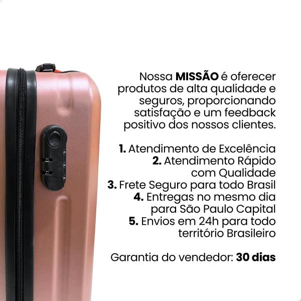 Imagem de Mala para Viagem 10kg - Bordo Padrão ANAC com Design Moderno