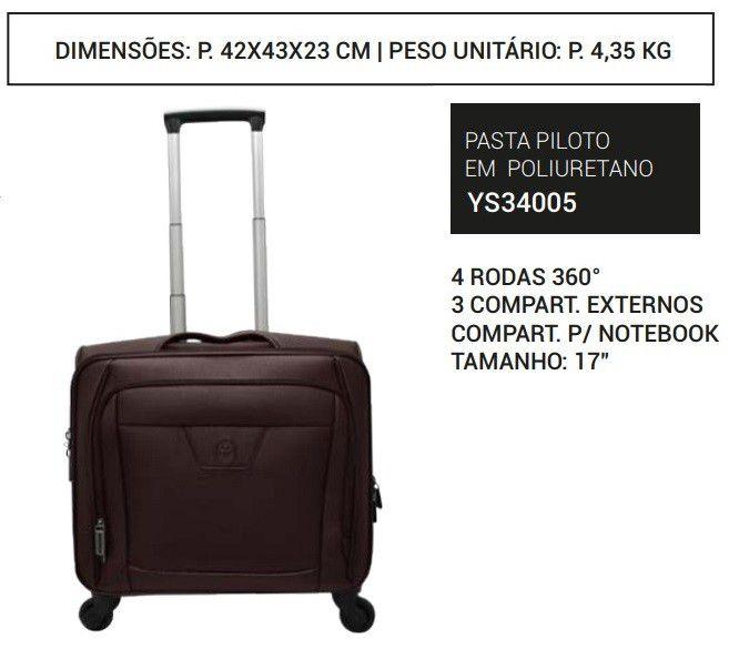 Mala Piloto Swissland 34005 Imagem de Mala Piloto Swissland 34005
