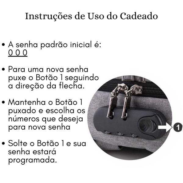 Imagem de Mala Preta Prática Para Viajar - de Bordo