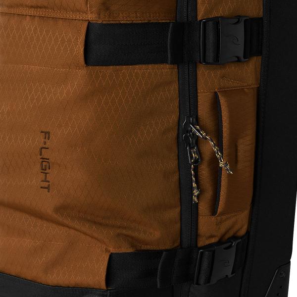 Imagem de Mala Rip Curl Viagem com Rodinhas F-Light Global 110L Search Brown Importada