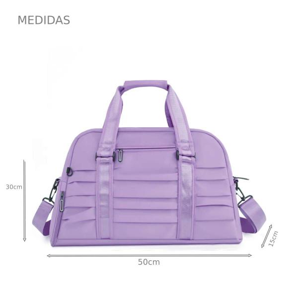 Imagem de Mala Treino Academia Fitness Pilates Bag Feminina Mala Viagem Porta Notebook