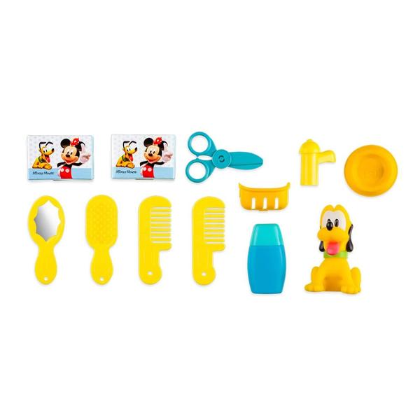 Imagem de Maleta 3 em 1 Pet Shop do Mickey Multikids com 10 Acessórios