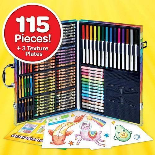 Imagem de Maleta Arte Colorir Crayola Imagination Art Set 115 Peças