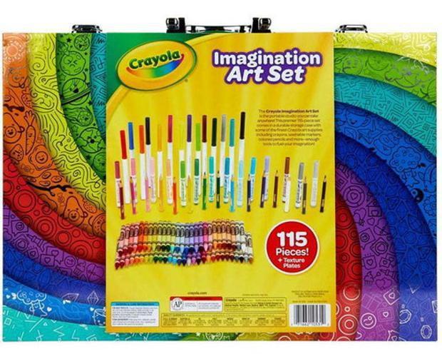 Imagem de Maleta Arte Colorir Crayola Imagination Art Set 115 Peças