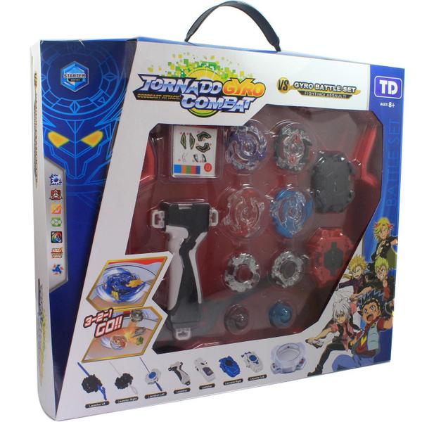 Maleta Beyblade Metal Burst + 2 Lançadores + Arena TD Imagem de Maleta Beyblade Metal Burst + 2 Lançadores + Arena TD