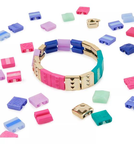 Imagem de Maleta Brinquedo Fábrica de Pulseiras Estilo Pop 170 peças - Sunny