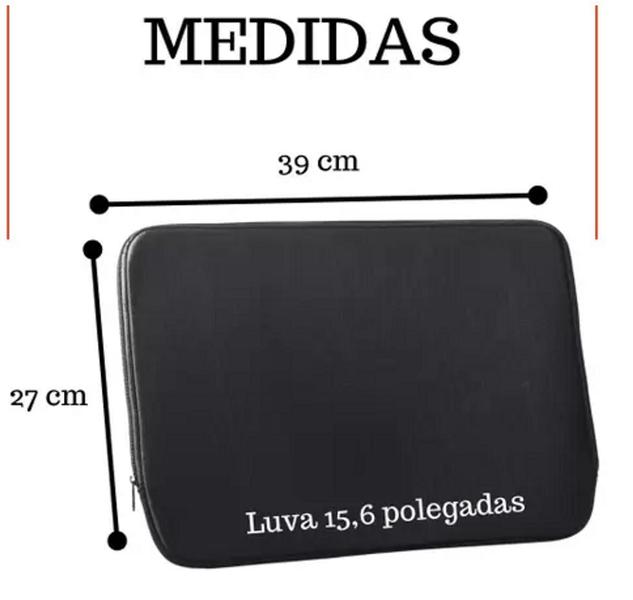 Imagem de Maleta Case protetora com Bolso externo Para MacBook Air 13