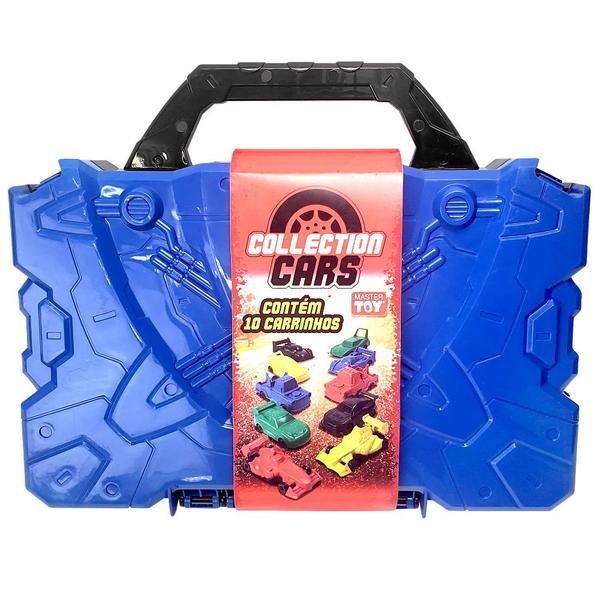 Maleta com 10 Carrinhos Infantil para Montar Toy Master Imagem de Maleta com 10 Carrinhos Infantil para Montar Toy Master