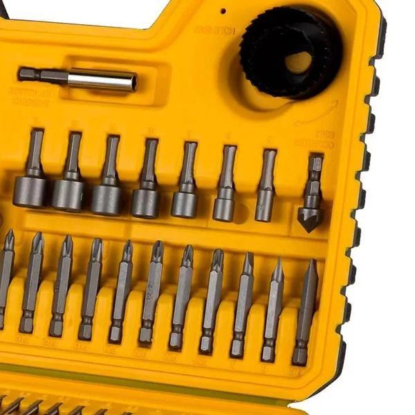 Imagem de Maleta com 100 peças de Pontas/brocas Dt71563-qz Dewalt