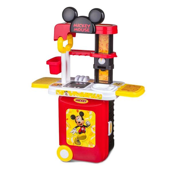 Imagem de Maleta Cozinha Mickey 3 Em 1 Com Acessórios - Multikids