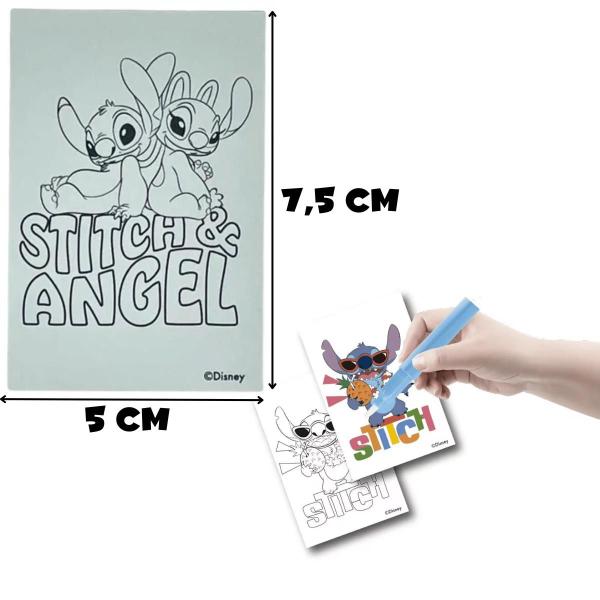 Imagem de Maleta de Atividades Com Jogo da Memória Para Colorir Stitch