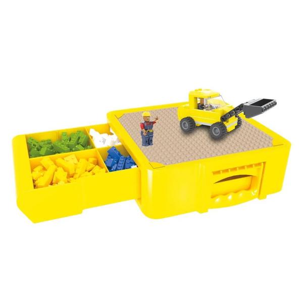 Maleta De construção de Carros Cubic Marrom Multikids Imagem de Maleta De construção de Carros Cubic Marrom Multikids