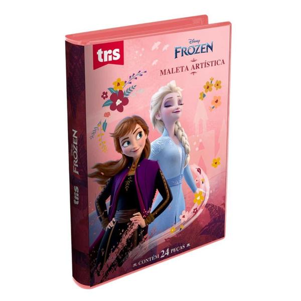 Imagem de Maleta de Pintura 24 Peças Tris Frozen