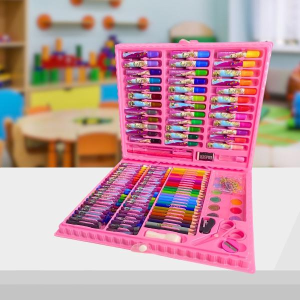 Imagem de Maleta De Pintura Infantil Estojo 150 Peças Para Colorir