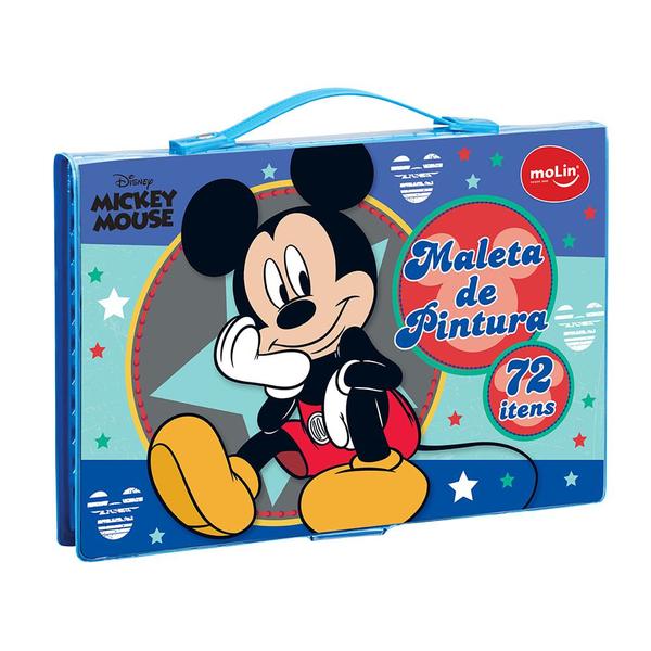 Imagem de Maleta de Pintura Molin Disney Mickey com 72 Peças