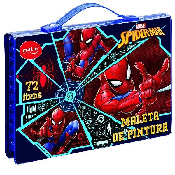 Imagem de Maleta de Pintura Spiderman Molin 05280B