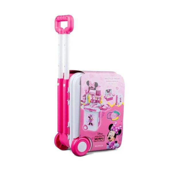 Imagem de Maleta De Viagem Da Minnie Médico Playset 3 Em 1 Multikids