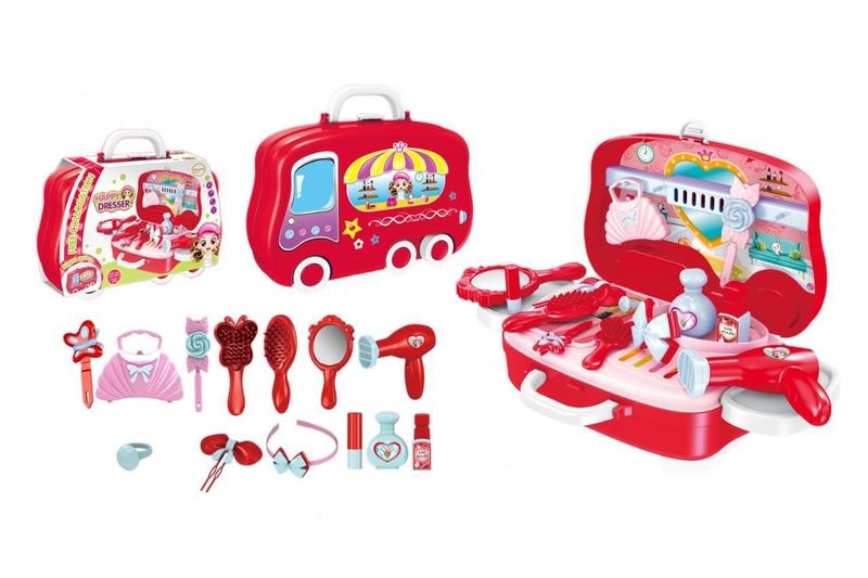 Imagem de Maleta Infantil Penteadeira Happy Dresser Com Acessórios