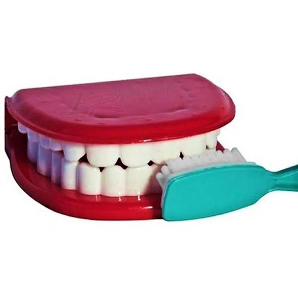 Imagem de Maleta Kit Dentista Infantil Acessórios Dentadura Verde 