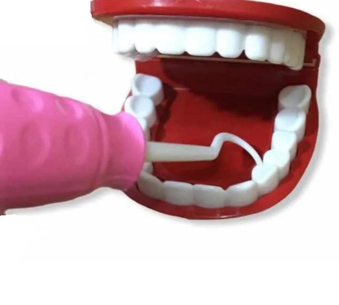 Imagem de Maleta Kit Dentista Rosa + Maleta Kit Médico Rosa Brinquedo 2 Em 1