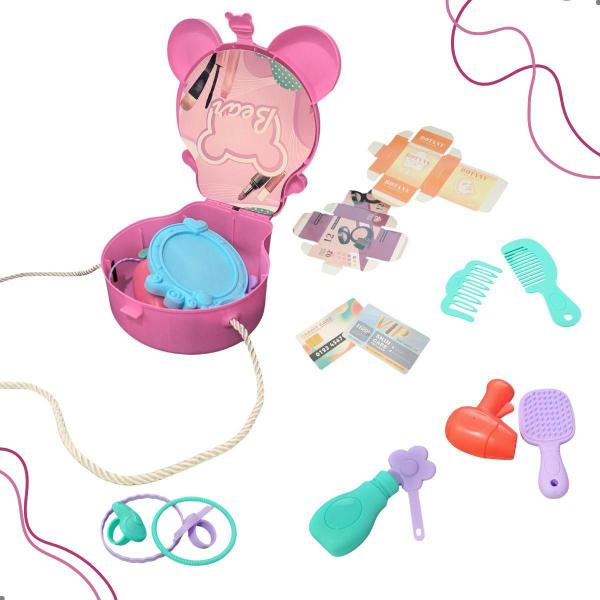Maleta Kit Salão De Beleza Infantil 19Pçs Acessórios Fashion - Ddg Imagem de Maleta Kit Salão De Beleza Infantil 19Pçs Acessórios Fashion