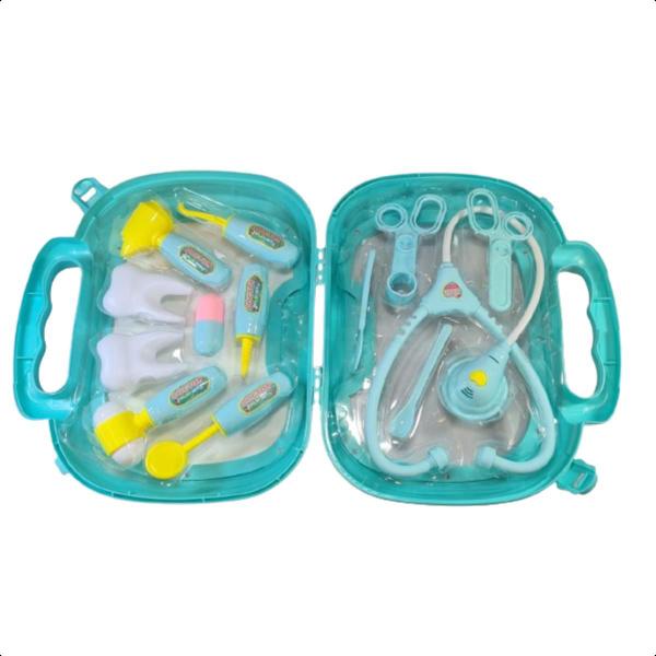Maleta Médico Dentista Doctor Brinquedo Meninas Meninos - Yang Fun Imagem de Maleta Médico Dentista Doctor Brinquedo Meninas Meninos