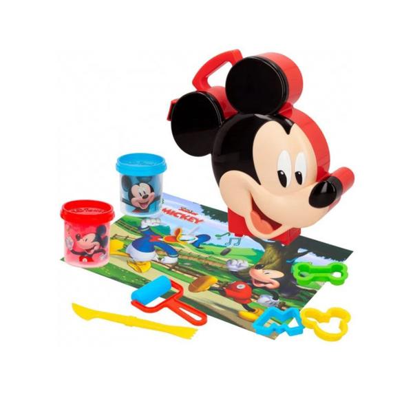 Imagem de Maleta Mickey 3D Multikids  Com Massinha e Acessórios