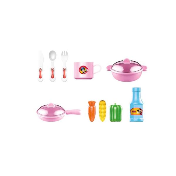 Imagem de Maleta Minnie Cozinha Com 10 Acessórios Multikids - BR1568