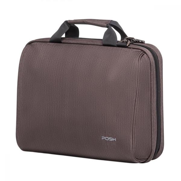 Imagem de Maleta Notebook 14 Antifurto Posh, Bolso Secreto, Zipper Safe, Resistente à Água e Cortes - Executive (PBFE14BN)