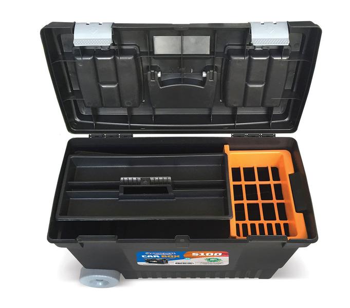 Maleta Organizadora Car Box 5100 de 23" Arqplast Imagem de Maleta Organizadora Car Box 5100 de 23" Arqplast