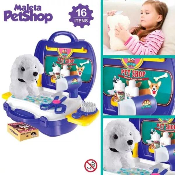 Imagem de Maleta Pet Shop Workshop Jr  c/ 16 Itens Multikids BR772