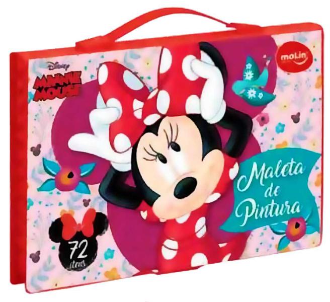 Imagem de Maleta Pintura Minnie 72 Itens - Molin - Canetinha Infantil