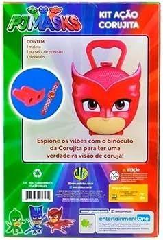 Imagem de Maleta pj masks corujita com acessorios multikids br1306