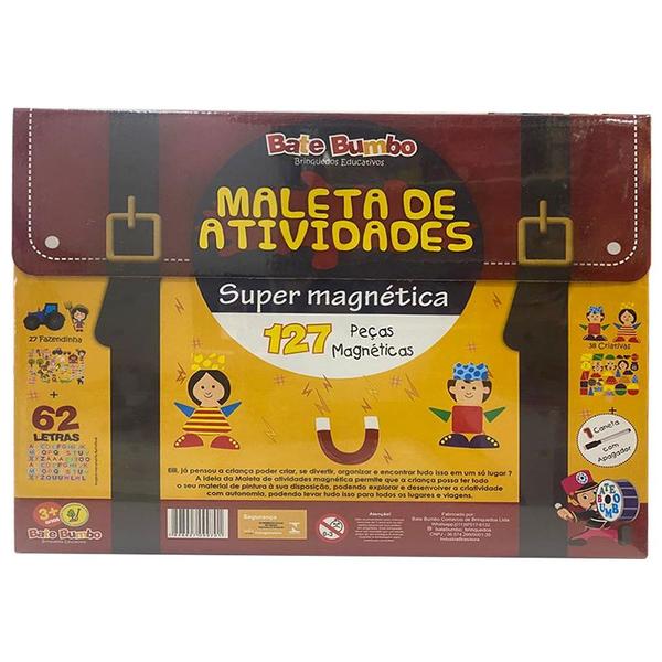 Imagem de Maleta Super Magnética Brinquedo Educativo