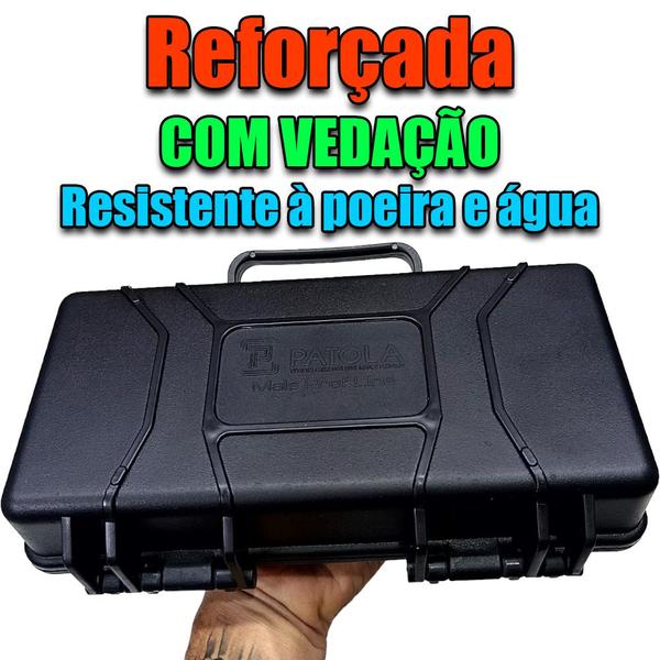 Imagem de Maleta Super Resistente Hard Case Mala Estojo Rígido para Proteção Uso Geral MP0010